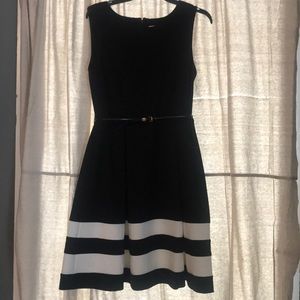 Black and white Calvin Klein dress